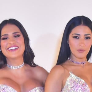 Simone e Simaria surpreenderam fãs com uma live interativa feita simultaneamente pelos seus perfis nas redes sociais