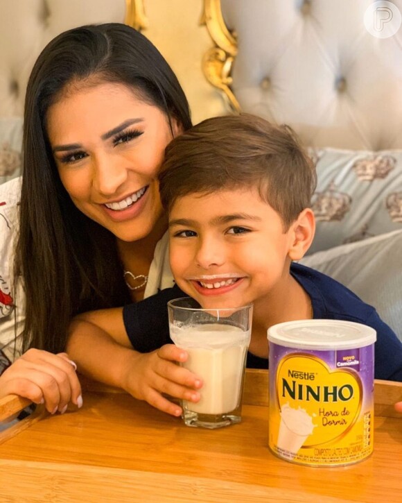 Simone e Kaká Diniz são pais do pequeno Henry, de cinco anos