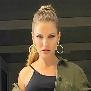 Andressa Suita bem que tentou enrolar Gusttavo Lima dizendo que a filha poderia vir daqui a 3 anos