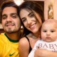 Luan Santana e Jade Magalhães se mudam para casa em São Paulo