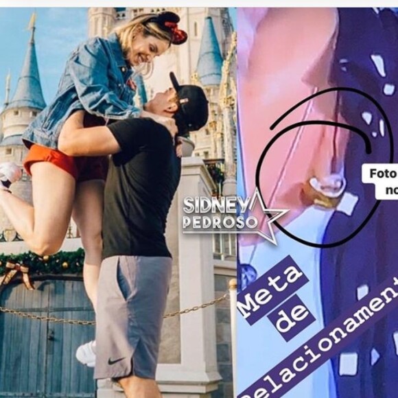 Wesley Safadão usou foto com Thyane Dantas no ponto. Veja!