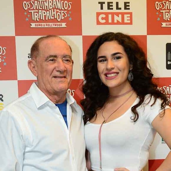 Renato Aragão é pai de Lívian Aragão