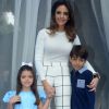 Mulher de Kaká, Carol Dias, grávida do primeiro filho, revelou ansiedade dos filhos do jogador, na foto com a mãe, Carol Celico, pela chegada do irmão