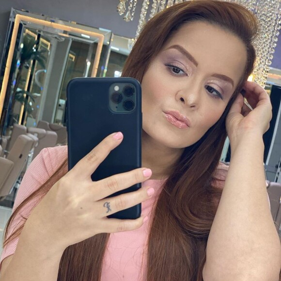 Maiara compartilhou com fãs uma cena de sua quarentena
