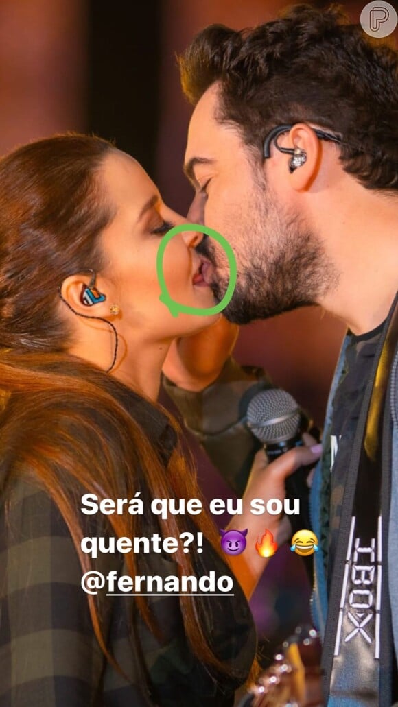Beijo de Maiara e Fernando Zor tem detalhe apontado pela cantora