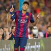 Neymar ultrapassou a marca de 200 gols marcados na carreira, em outubro de 2014