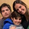 Mulher de Fausto Silva, Luciana Cardoso falou sobre cirurgia bariátrica do filho de 16 anos