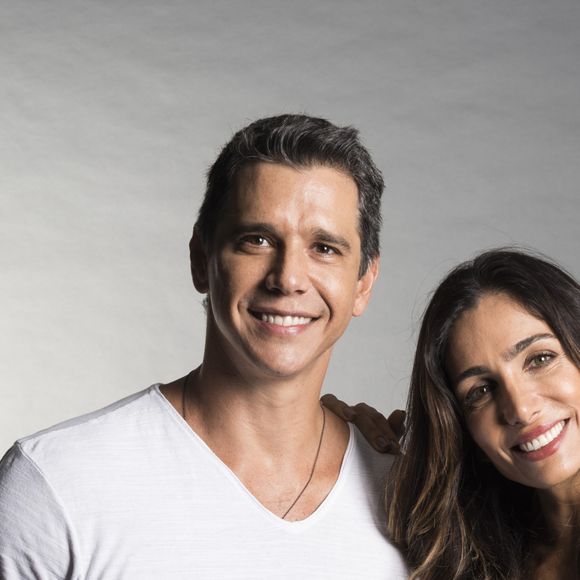 Marcio Garcia treina em família e faz foto