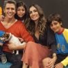 Marcio Garcia exibe foto em família após treino