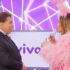 Silvio Santos se envolveu em polêmica em 2018 com Claudia Leitte