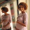 Taís Araújo está grávida pela segunda vez e afirma que o que ela mais pensa é em preservar os seus filhos