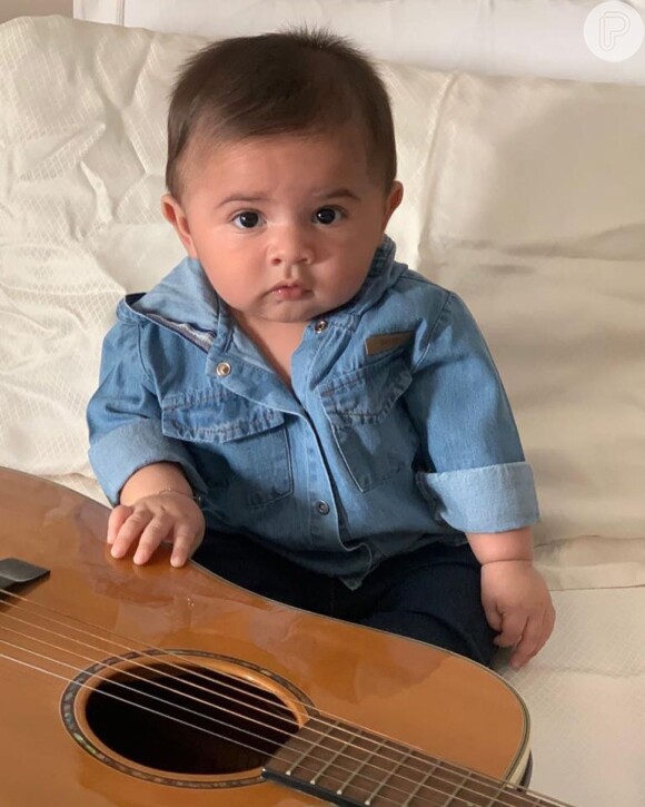 Filho de Marília Mendonça, Léo já está com 5 meses