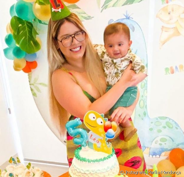 30 fotos do filho de Marília Mendonça: Léo é sucesso no Instagram da mãe.  Veja! - Purepeople