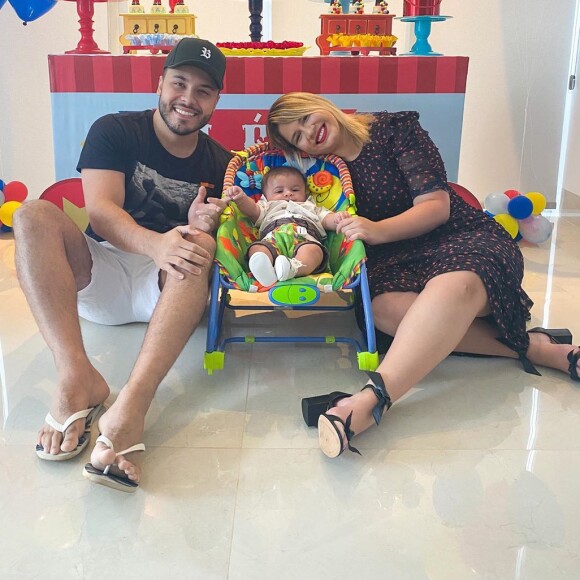 Marília Mendonça e Murilo Huff são pais do pequeno Léo