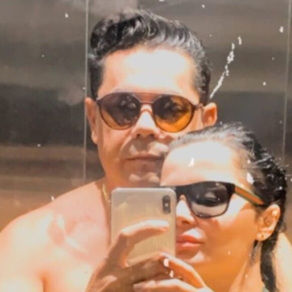Maraisa, da dupla com Maiara, curtiu cachoeira com namorado, Fabrício Marques, nesta quinta-feira, 4 de junho de 2020