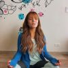 Larissa Manoela vem praticando meditação nesses dias de isolamento social