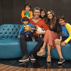 Márcio Garcia se declarou para a mulher, Andrea Santa Rosa, na live de Luan Santana