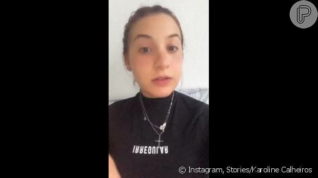 Vídeo: Karoline Calheiros denuncia perfil que a ameaça desde a morte de Gabriel Diniz