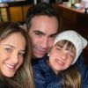 Ticiane Pinheiro é casada com Cesar Tralli e mãe de Rafaella Justus
