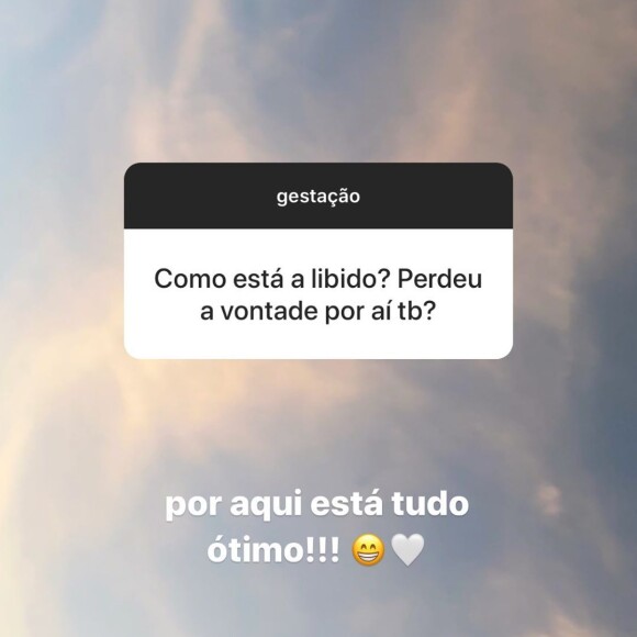 Carol Dias fala sobre libido na gravidez