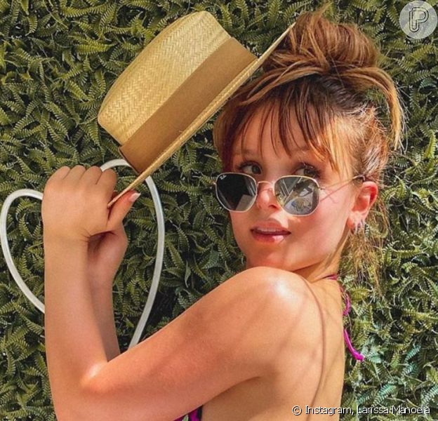 Larissa Manoela Valoriza Corpo Em Biquíni E Famosas Elogiam Êta Popozão Purepeople 1013