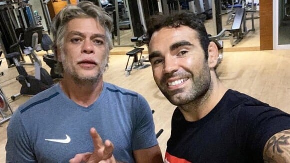 Fabio Assunção mostra corpo definido após perder peso com dieta e exercícios