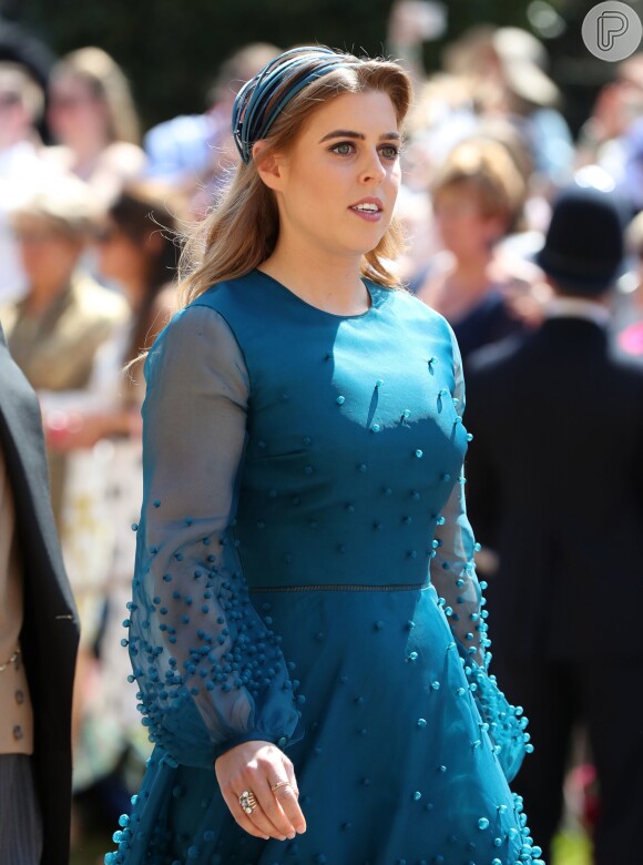 Princesa Beatrice usou vestido que pertenceu a avó Elizabeth II: o look foi usado em 1947 pela rainha