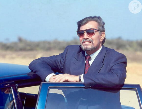 Raul Pelegrini foi interpretado por Tarcísio Meira na novela 'Pátria Minha' (1994)