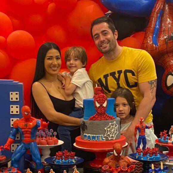 Simaria comemora 5 anos do filho, Pawel, com festa, em 12 de setembro de 2020