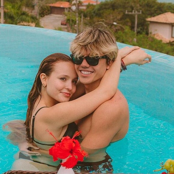 Larissa Manoela comemorou o aniversário do namorado, Leo Cidade, neste sábado, 12 de setembro de 2020