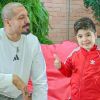 Fernando Medeiros mostra momentos de brincadeira do filho, Lucca, em vídeo