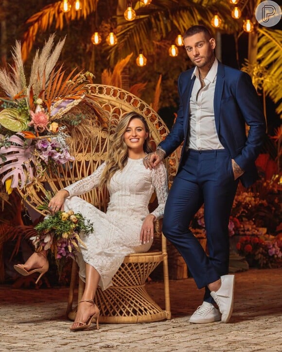 Lucas Lucco e Lorena Carvalho estão oficialmente casados
