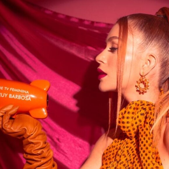 Marina Ruy Barbosa vence categoria de 'Artista de TV feminina' no Meus Prêmio Nick 2020, em 27 de setembro de 2020