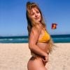 Larissa Manoela ganhou elogio por foto de biquíni em praia do Rio