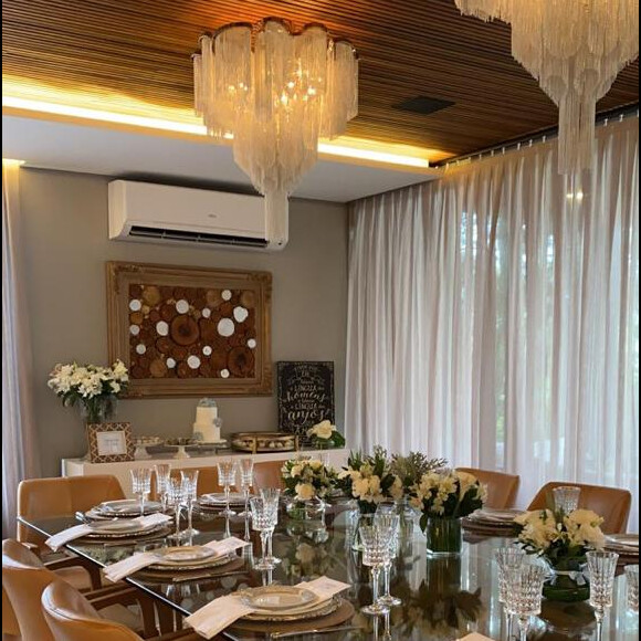 Veja fotos da decoração feita para consagração de Theo, filho de Biah Rodrigues e Sorocaba