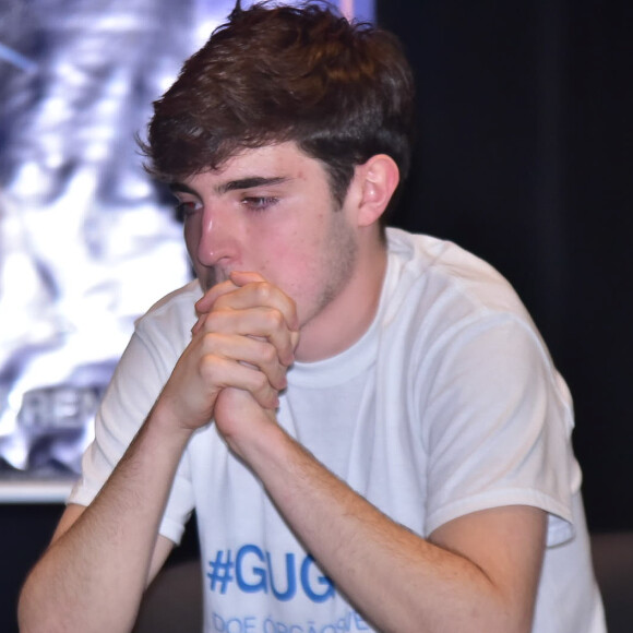 João Augusto Liberato na coletiva da campanha #GuguVive