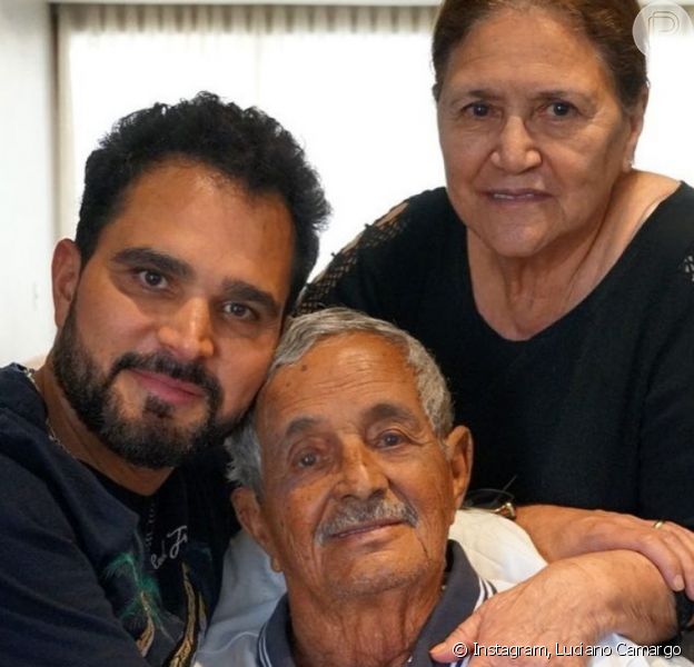 Com Covid-19, Luciano Camargo não vai ao velório e enterro do pai, Francisco