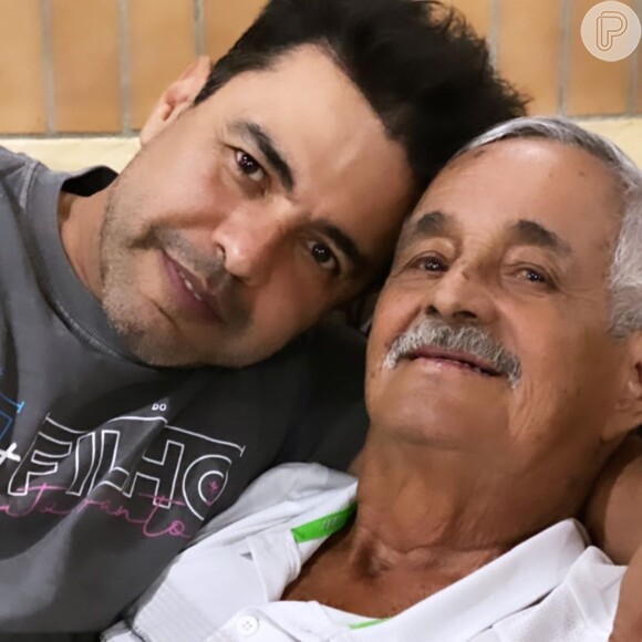 Zezé Di Camargo lamentou a morte do pai, Francisco, na web