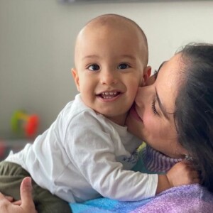 Camilla Camargo já é mãe de Joaquim, de 1 ano e 4 meses