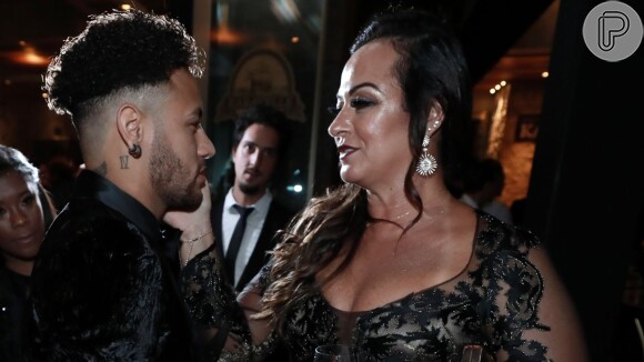 Mãe de Neymar manteve contato com ex após término do namoro