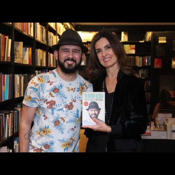 Fátima Bernardes se emocionou com poema de Bráulio Bessa, colaborador do 'Encontro'