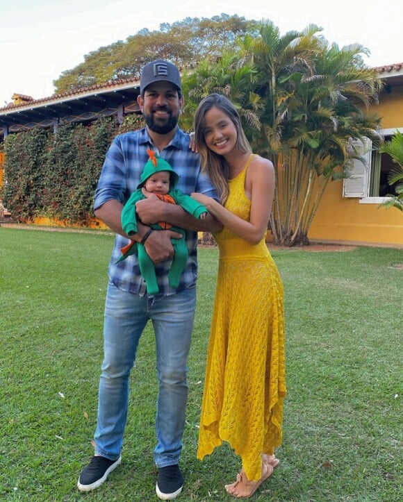 Biah Rodrigues e Sorocaba são pais do pequeno Theo, de 7 meses