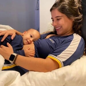 Camilla Camargo já é mãe do pequeno Joaquim, de 1 ano