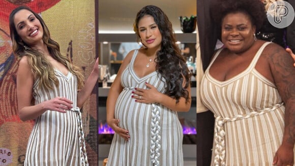 Coincidência fashion: Patrícia Poeta, Jojo Todynho e Simone usam mesmo vestido. Aos detalhes!