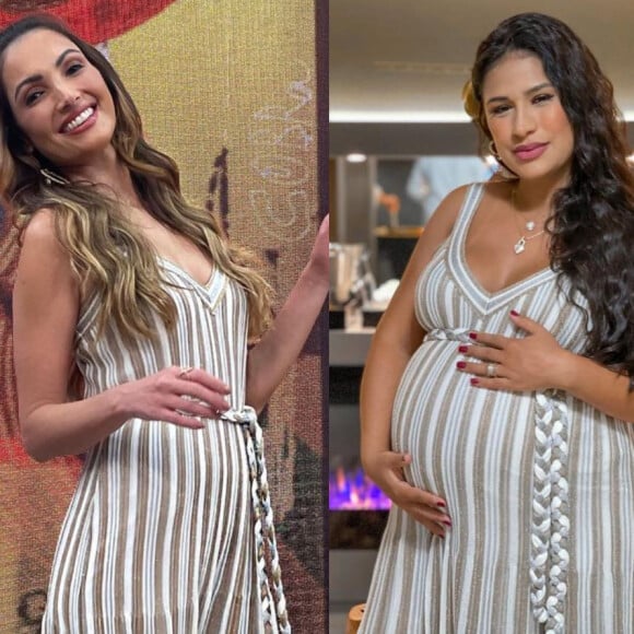 Coincidência fashion: Patrícia Poeta, Jojo Todynho e Simone usam mesmo vestido. Aos detalhes!