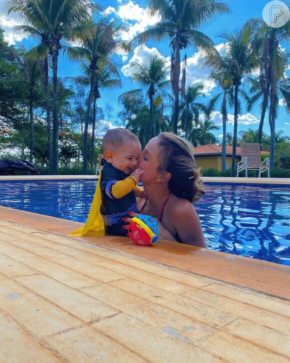 Mulher de Sorocaba, Biah Rodrigues compartilha momentos com Theo nas redes sociais