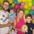 Filha de Zé Neto e Natália Toscano completou 8 meses de vida
