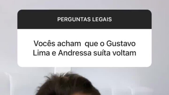 Zé Felipe opina sobre Andressa Suita e Gusttavo Lima