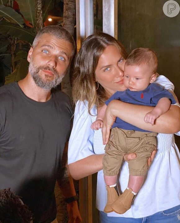 Giovanna Ewbank fica no RJ cuidando do filho mais novo durante viagem de Bruno Gagliasso