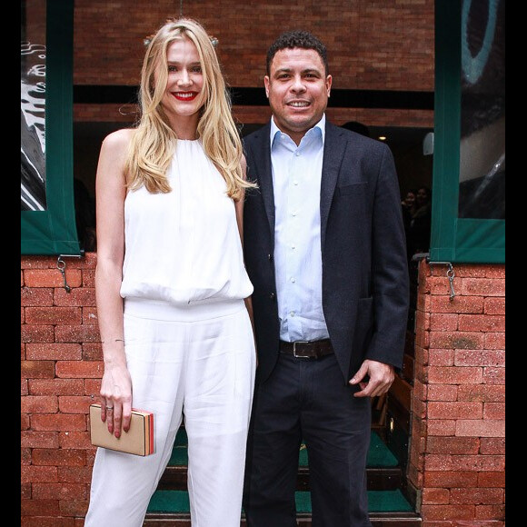 Ronaldo e Celina Locks engataram romance em 2015